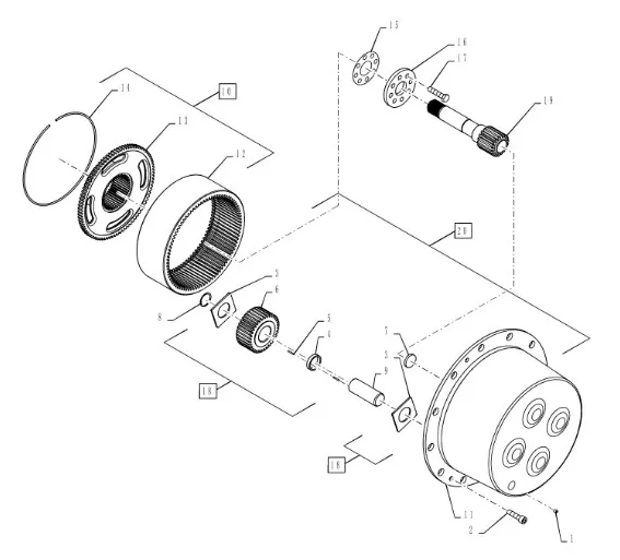302180A1 - Набор шайб регулир. ступ. борт. моста пер. DS 4кл. TGT8./Mg.